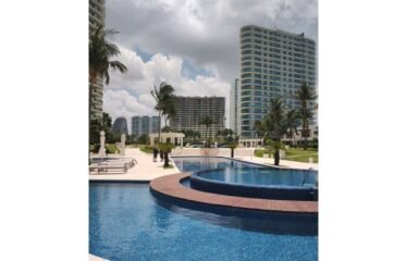 Departamento de Lujo en Puerto Cancún 260 m², 3 recámaras, vista al mar y amenidades premium