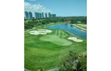 Departamento de Lujo en Puerto Cancún 260 m², 3 recámaras, vista al mar y amenidades premium