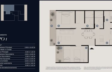 Departamento de 71 m2 en Álamos, Benito Juárez en CDMX – Preventa 2026 !
