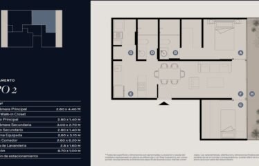 Departamento de 71 m2 en Álamos, Benito Juárez en CDMX – Preventa 2026 !