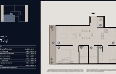 Departamento de 71 m2 en Álamos, Benito Juárez en CDMX – Preventa 2026 !